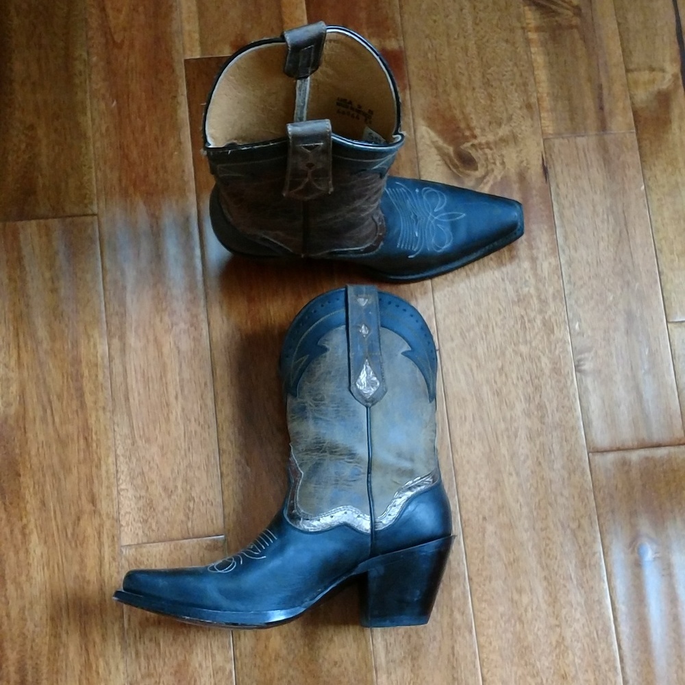 Cowgirl Boots 🤠 Black, brown & copper